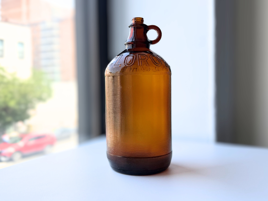 Clorox Bottle – 1952 Amber Glass 64oz Jug