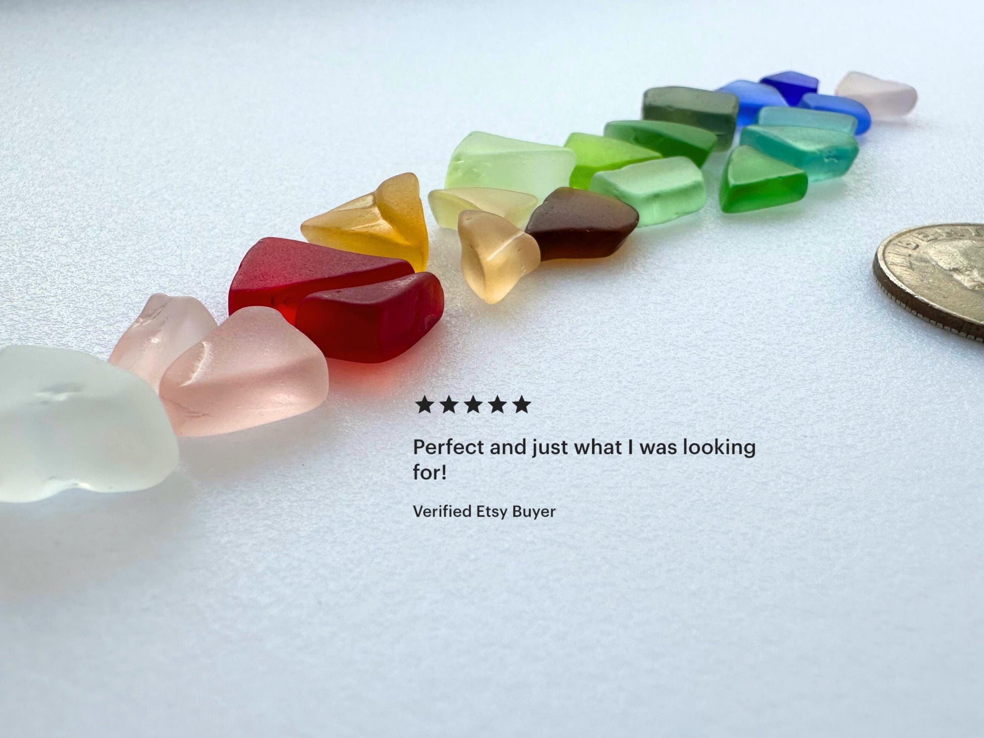 NYC extra small sea glass for mosaic art, genuine tiny tumbled beach glass pieces