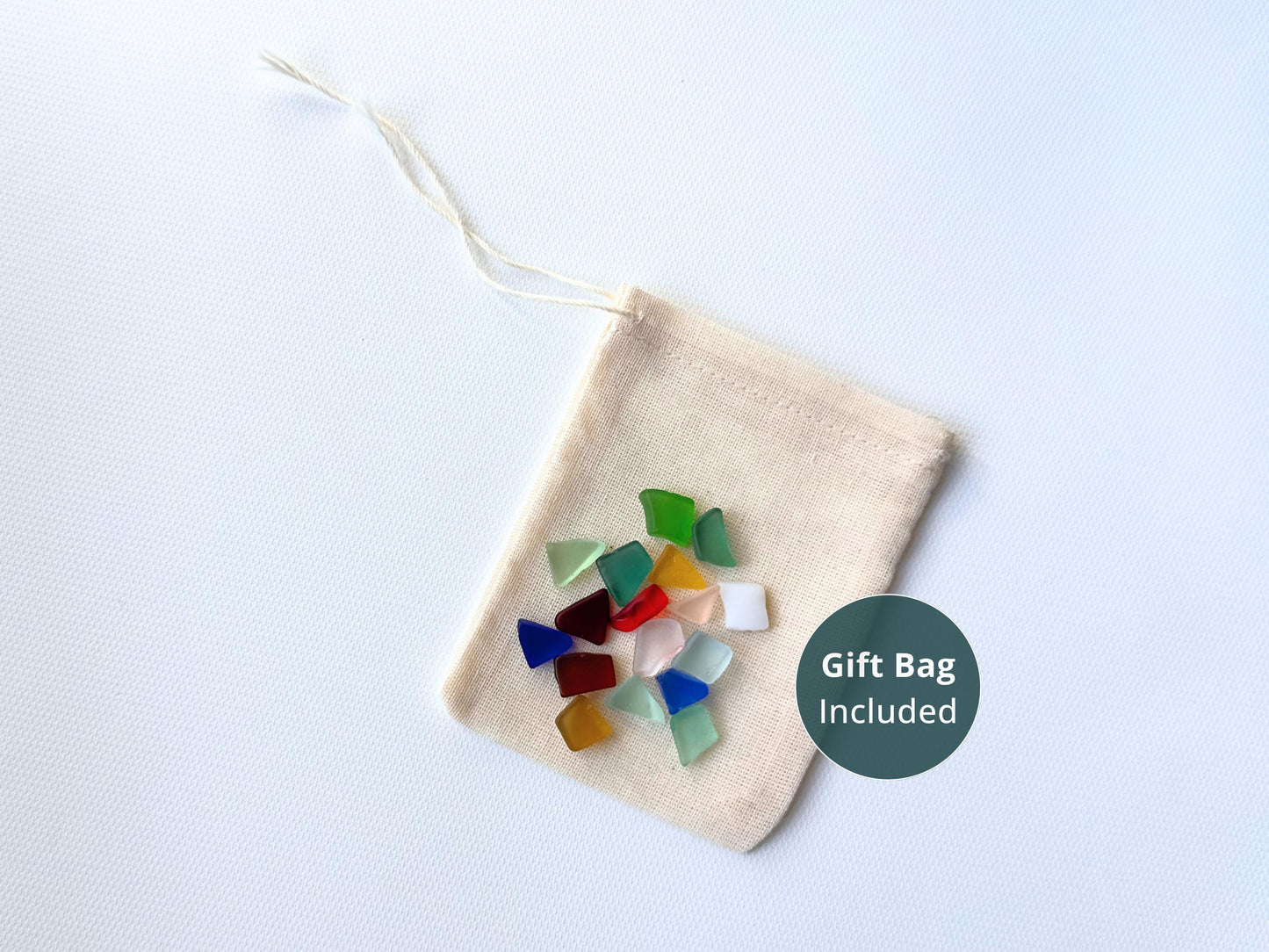 Brooklyn sea glass extra small, genuine NYC tiny tumbled pieces for art and jewelry