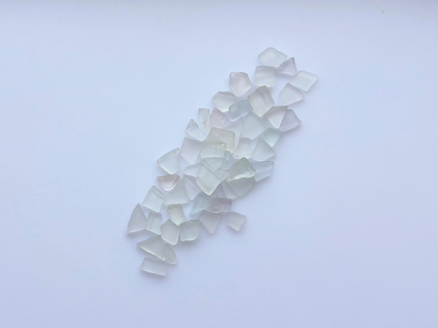 Pastel Sea Glass – Small Tumbled Pieces for Wedding Decor & Spring Crafts – detail view – Brooklyn Sea Glass