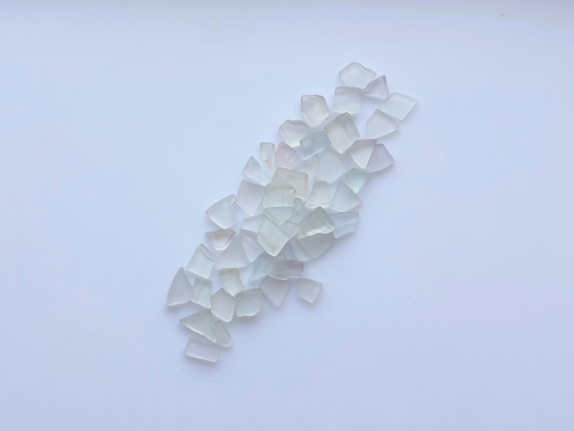 Pastel Sea Glass – Small Tumbled Pieces for Wedding Decor & Spring Crafts – detail view – Brooklyn Sea Glass