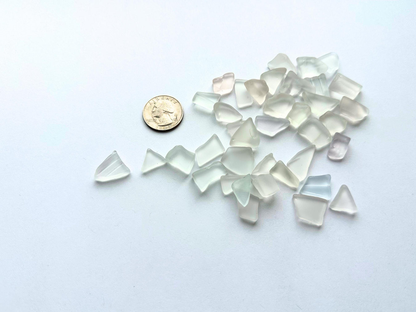 Pastel Sea Glass – Small Tumbled Pieces for Wedding Decor & Spring Crafts – lifestyle shot – Brooklyn Sea Glass