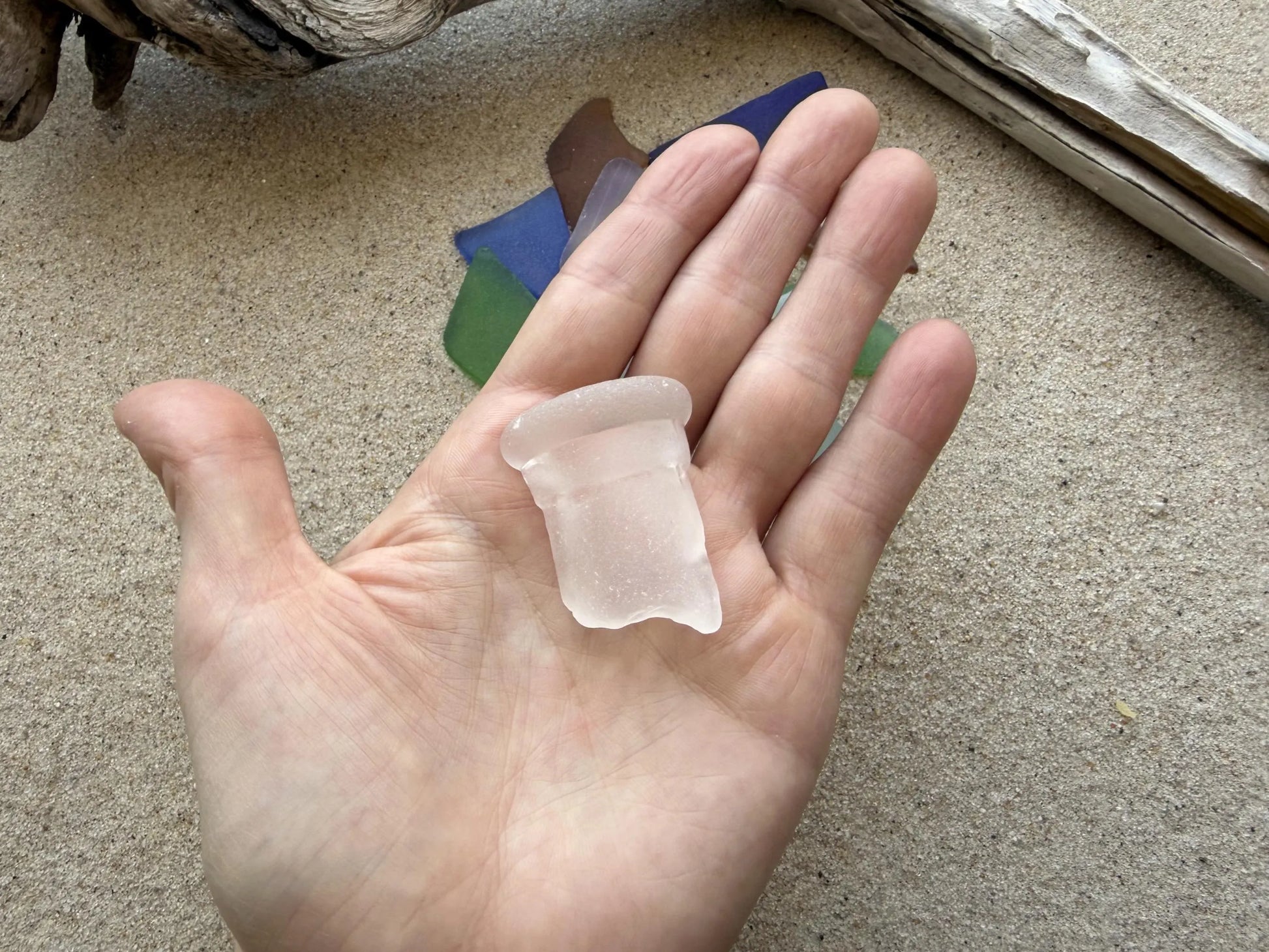 Real NYC sea glass medium 1-2 inches, authentic beach glass for jewelry and crafts