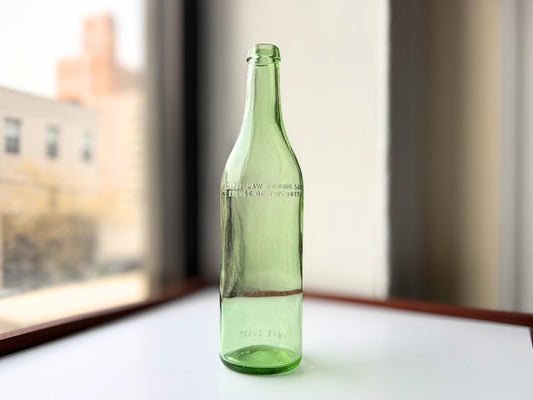 Vintage 1952 Compania Ron Carioca green glass rum bottle from San Juan Puerto Rico. 11.5 inches tall with Federal Law embossing. Excellent vintage condition – Brooklyn Sea Glass