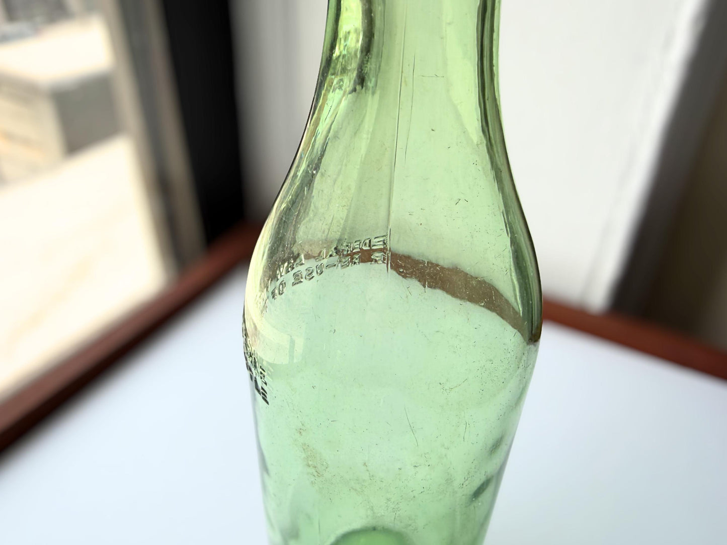 Vintage 1952 Compania Ron Carioca green glass rum bottle from San Juan Puerto Rico. 11.5 inches tall with Federal Law embossing – Brooklyn Sea Glass