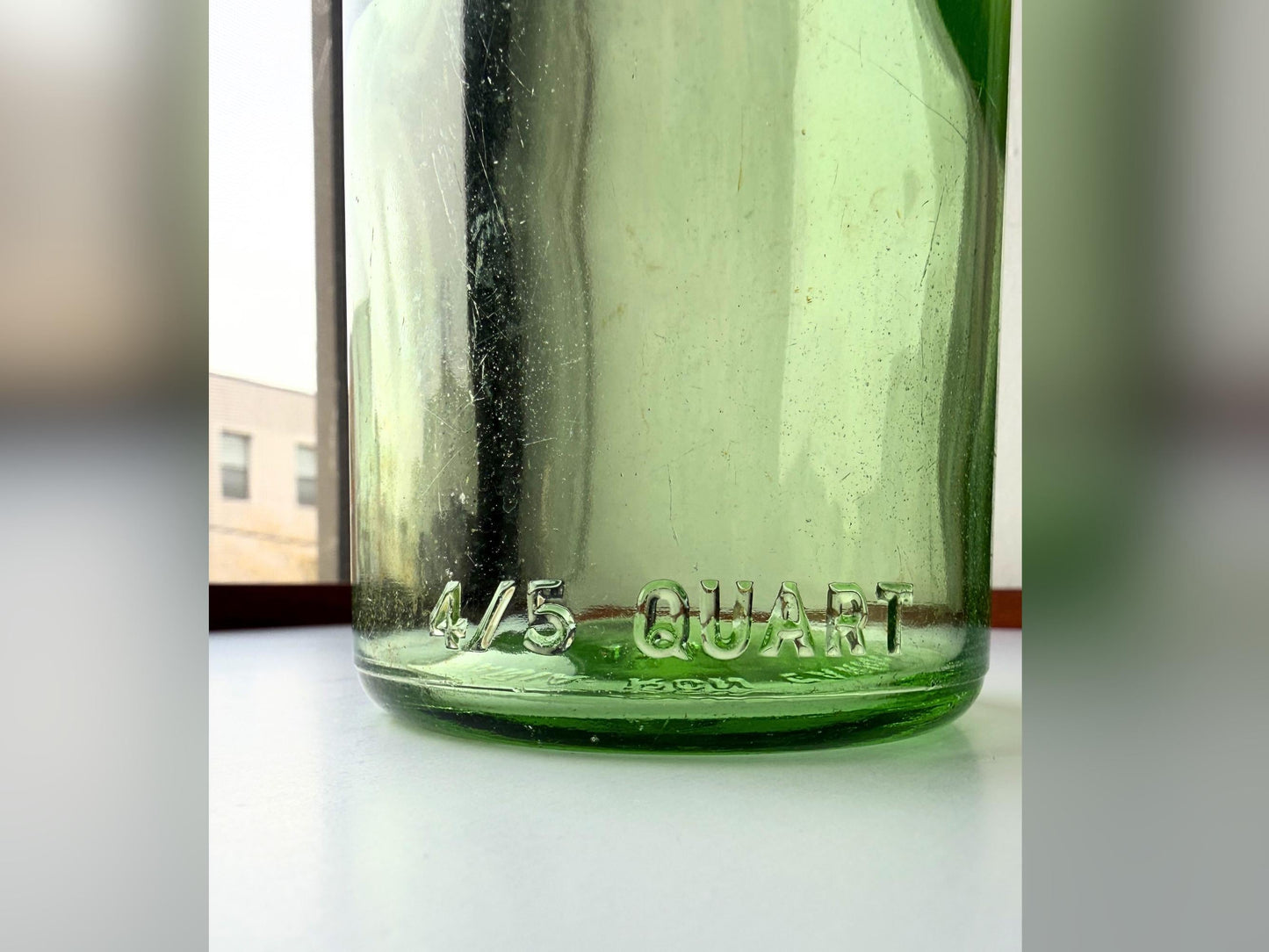 Vintage 1952 Compania Ron Carioca green glass rum bottle from San Juan Puerto Rico. 11.5 inches tall with Federal Law embossing – Brooklyn Sea Glass