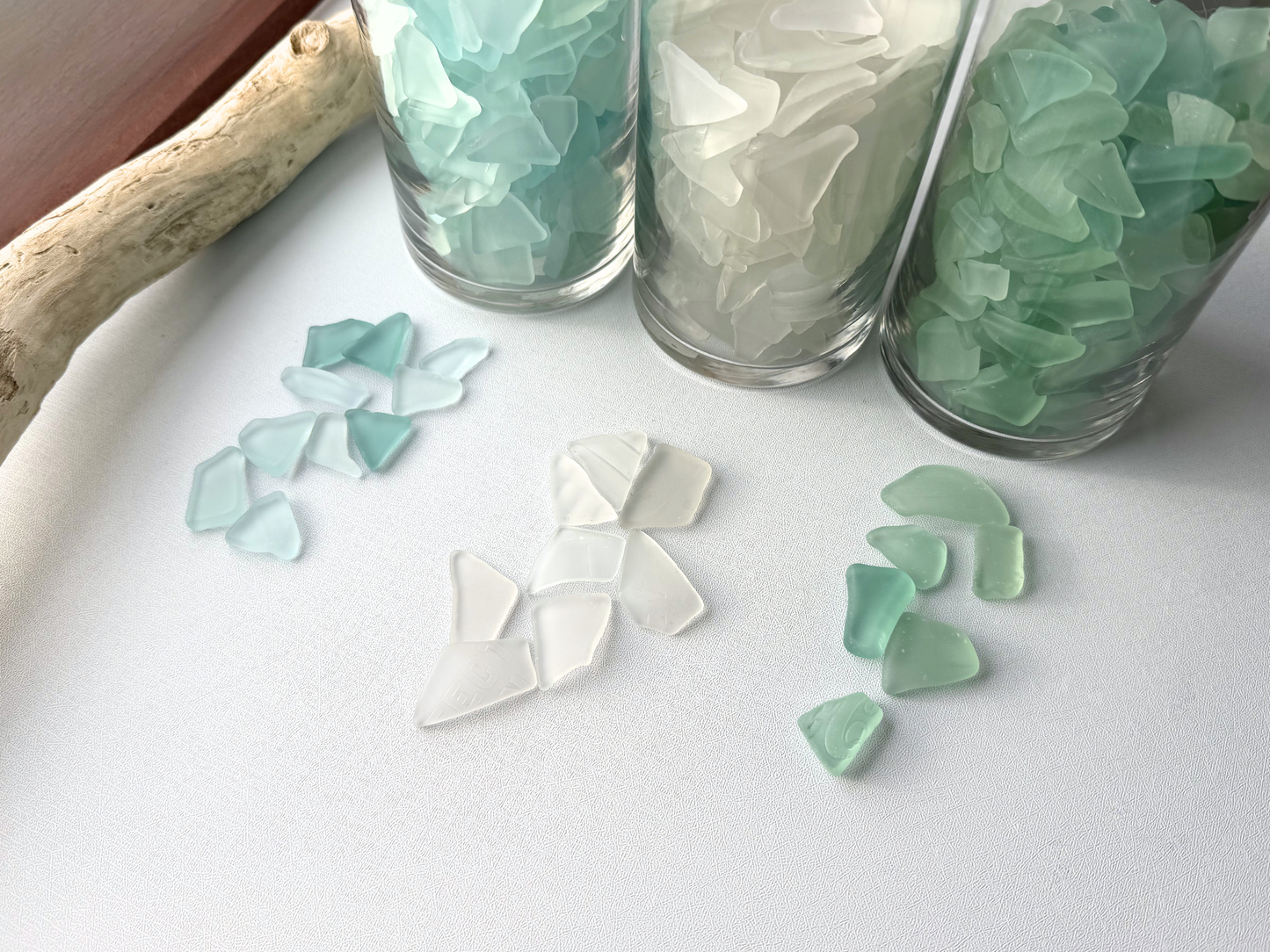 Seafoam Green Tumbled Sea Glass — Vintage Coca-Cola Glass, Bulk by the Pound