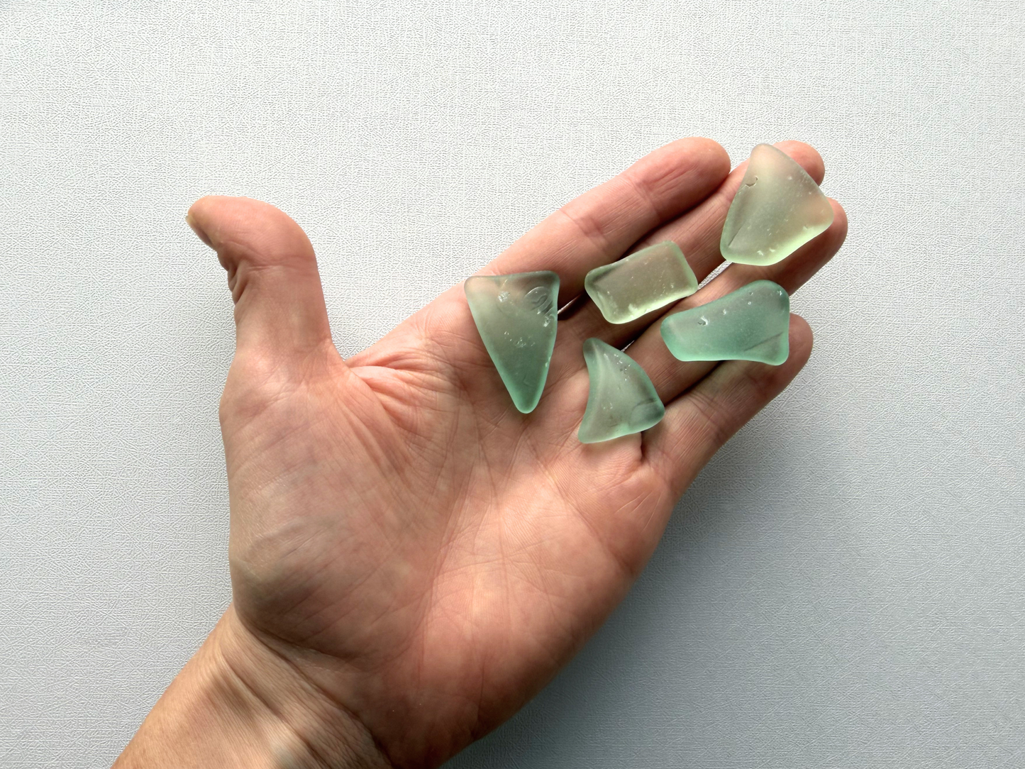 Seafoam Green Tumbled Sea Glass — Vintage Coca-Cola Glass, Bulk by the Pound