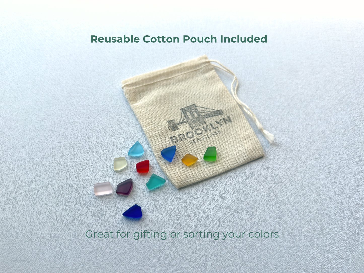 Extra Small Sea Glass for Jewelry Making & Mosaic Art